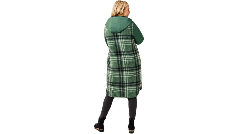 Carve Designs Donner Reversible Jacket - Womens, Cilantro/Black, Medium, JCMS10-375-MD