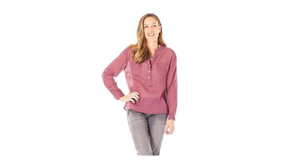 Carve Designs Dylan Gauze Shirt - Women's-Clay-Large, TWDG26-249-LG