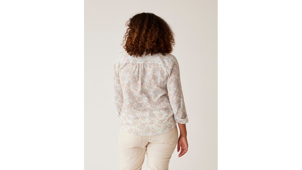 Carve Designs Dylan Gauze Shirt -Womens, Cloud Ditsy, Medium, TWDG26-266-MD