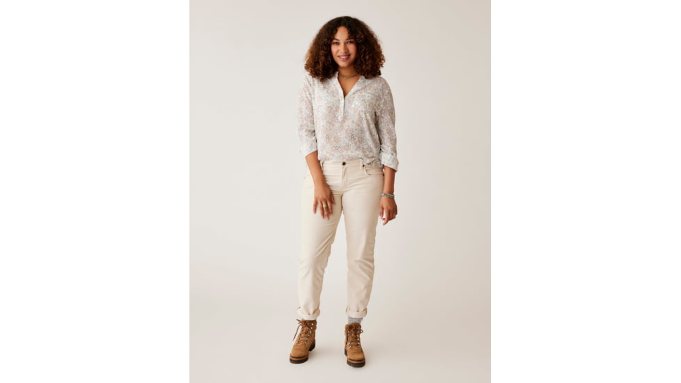 Carve Designs Dylan Gauze Shirt -Womens, Cloud Ditsy, Medium, TWDG26-266-MD