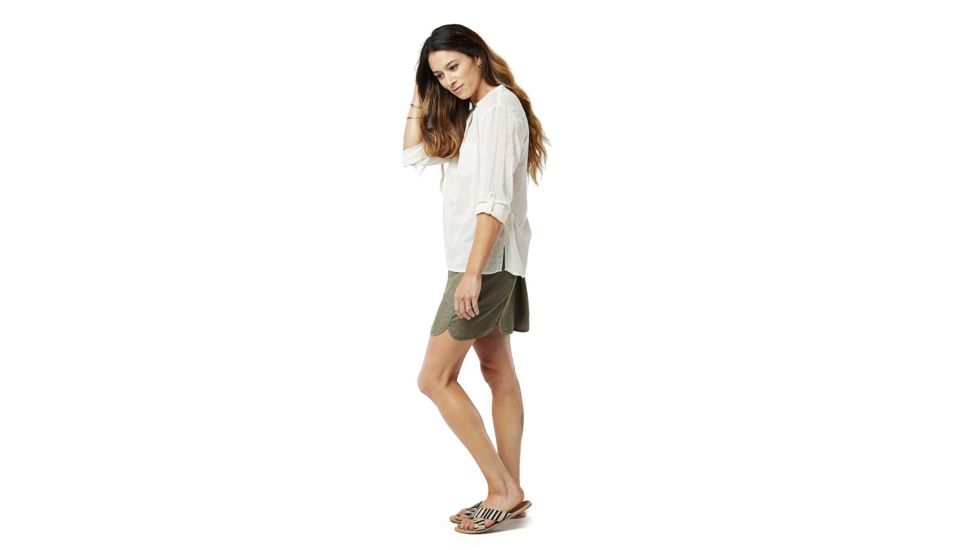 Carve Designs Dylan Gauze Shirt - Womens, Foam, Medium, TWDG26-271-MD