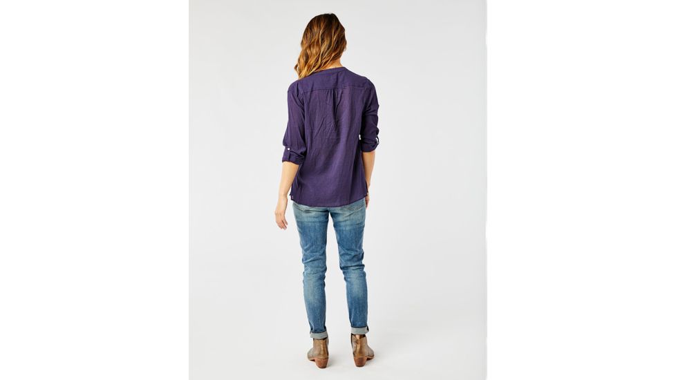 Carve Designs Dylan Gauze Shirt -Womens, Shade, Extra Small, TWDG26-589-XS