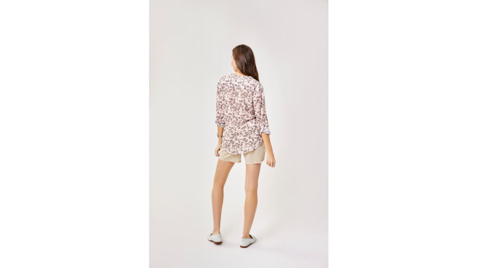 Carve Designs Dylan Gauze Tunic - Womens, Fawn Bloom, Large, TWTC52-682-LG