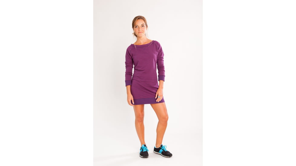 Carve Designs Emmett Shirt / Dress - Women's-Purple Stripe-Small