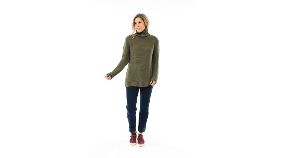 Carve Designs Francesca Tunic Sweater - Womens, Fir, Extra Small, SWTZ59-392-XS