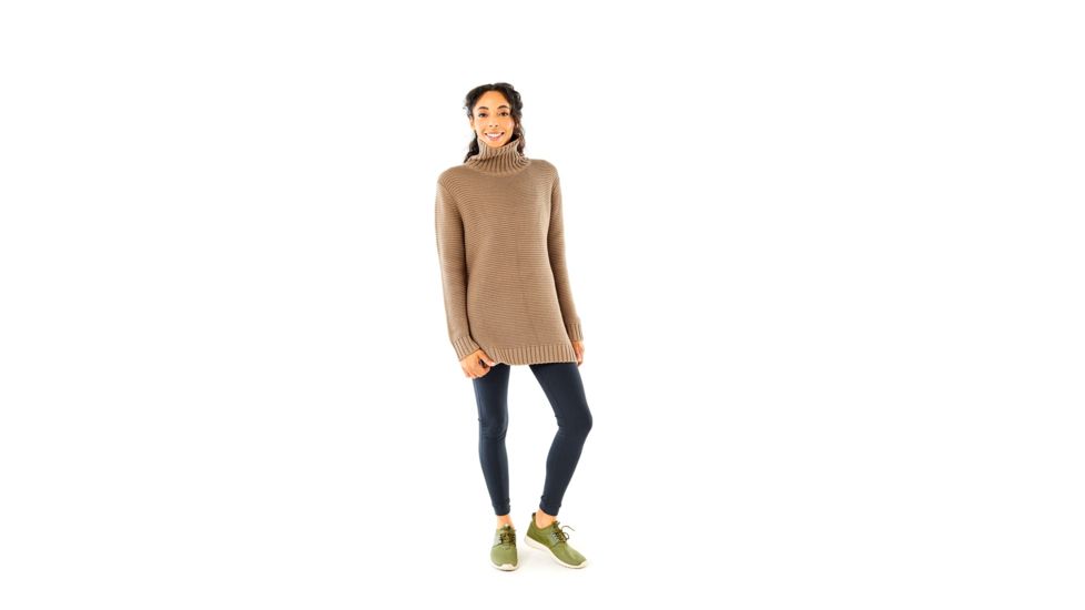 Carve Designs Francesca Tunic Sweater - Womens, Walnut, Extra Small, SWTZ59-217-XS