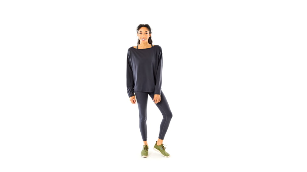 Carve Designs Hayley Reversible Pullover - Womens, Black/Agate, Extra Small, TTOT39-001-XS