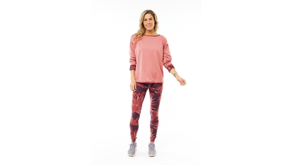 Carve Designs Hayley Reversible Pullover - Womens, Merlot Shade/Sangria, Extra Small, TTOT39-646-XS