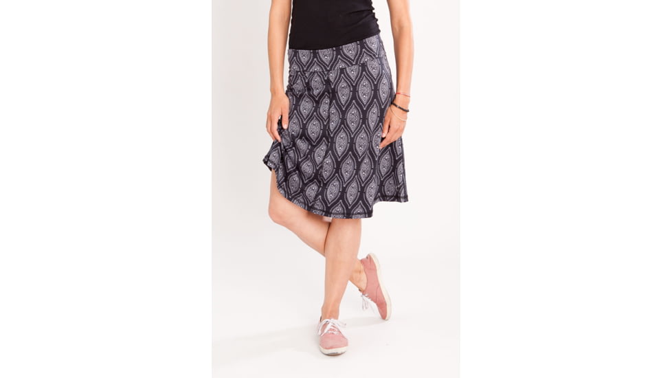 Carve Designs High Point Skirt - Women's -Black Paisley-Small