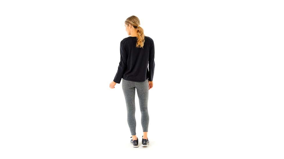 Carve Designs Hillary Long Sleeve T-Shirt - Womens, Black, Extra Small, TLCR78-001-XS