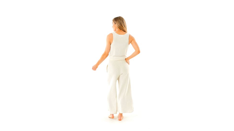Carve Designs Insley Loose Cropped Pant - Womens, Stone Stripe, Small/Medium, PTLC49-065-SM
