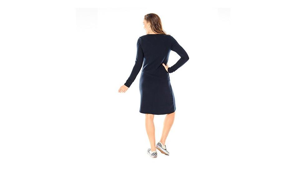 Carve Designs Jones Longsleeve Dress - Women's-Black-Large, DRBS11-001-LG