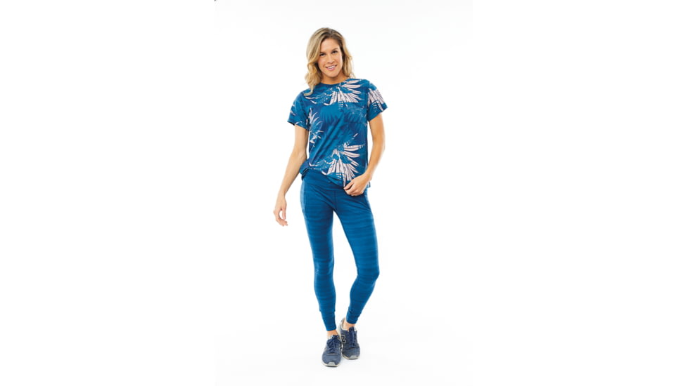 Carve Designs Kinney T-Shirt - Womens, Indigo Shade, Extra Small, TSRU47-512-XS