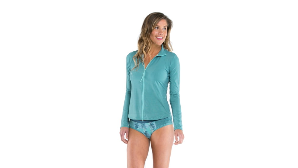 Carve Designs Lake Sunshirt, Womens, Julep Stripe, XL, RGLS13-393-XL