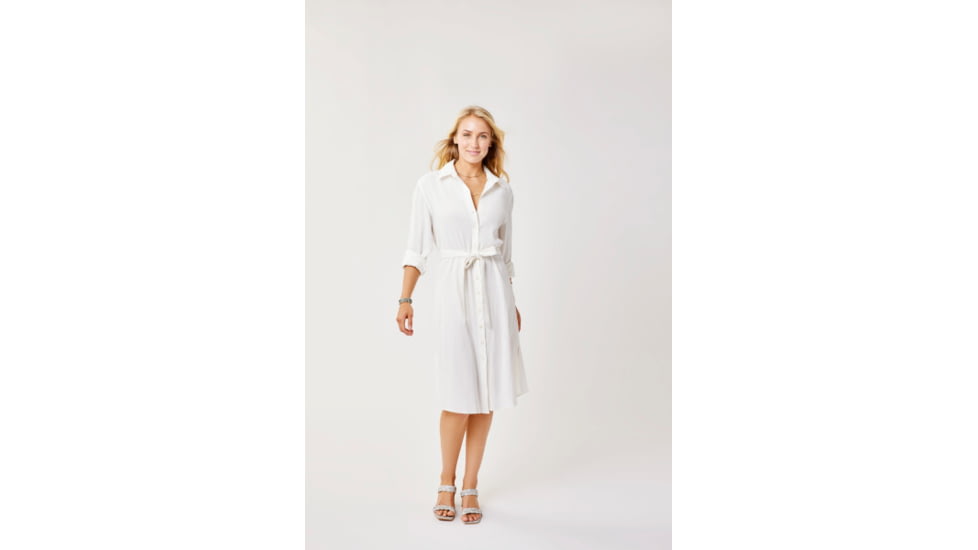 Carve Designs Lana Dress - Womens, Cloud, Large, DRLS30-070-LG