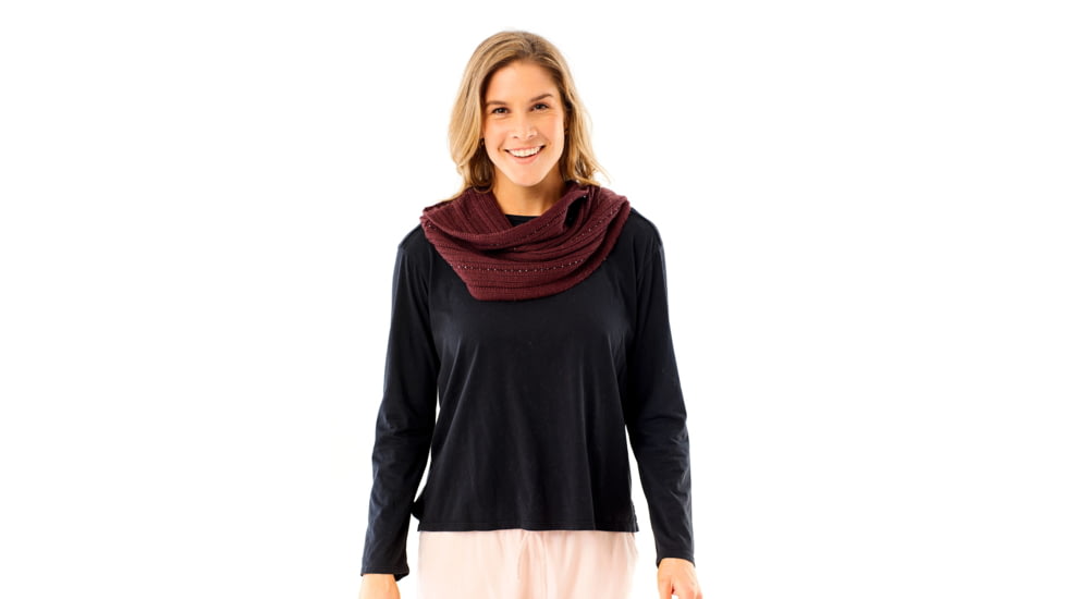 Carve Designs Laurel Infinity Scarf - Womens, Merlot, One Size, HTNF40-621-OS