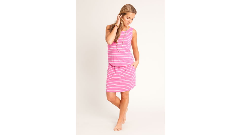 Carve Designs Meadow Dress - Women's-Raspberry Nautical-Small