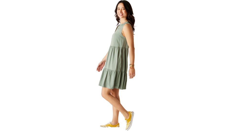 Carve Designs Nellie Dress - Womens, Light Cilantro, Large, DRTD10-328-LG