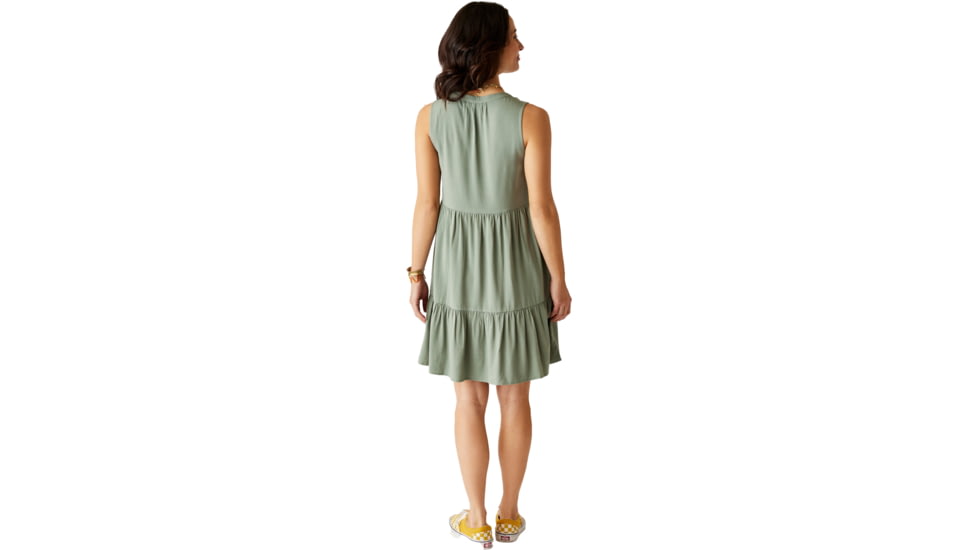 Carve Designs Nellie Dress - Womens, Light Cilantro, Large, DRTD10-328-LG