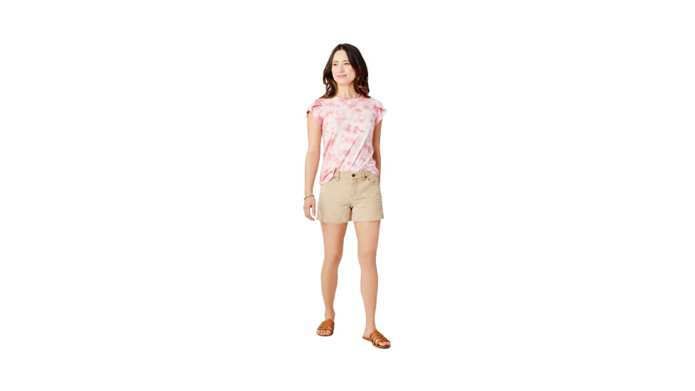 Carve Designs Oahu 4in Butter Short - Womens, Khaki, 10, SHBC04-258-10