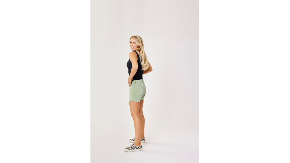 Carve Designs Oahu 4in Butter Short - Womens, Light Olive, 10, SHBC04-380-10