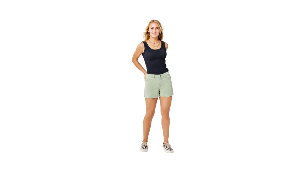 Carve Designs Oahu 4in Butter Short - Womens, Light Olive, 10, SHBC04-380-10