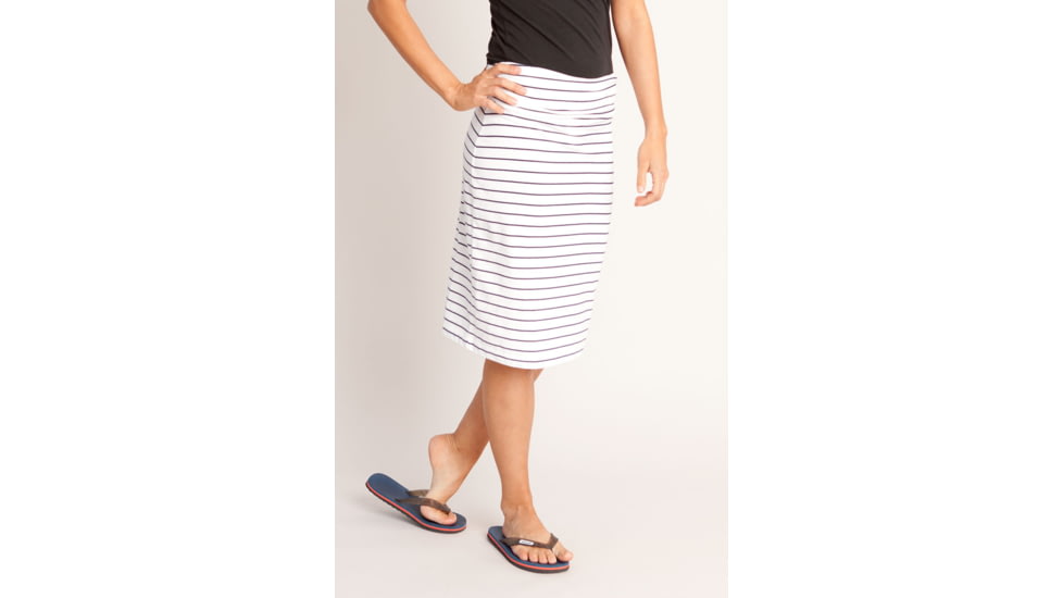 Carve Designs Parc Skirt - Women's-White Nautical-Small