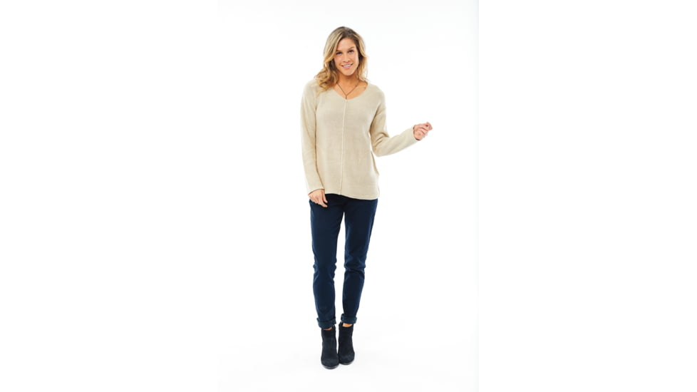 Carve Designs Port V-Neck - Womens, Agate, Extra Small, SWPV18-270-XS