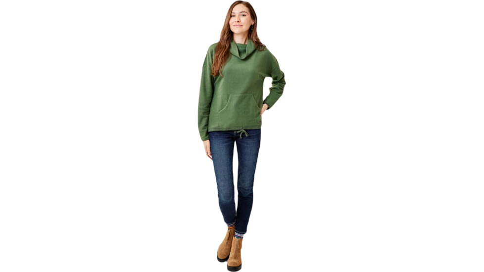 Carve Designs Rowayton Cowl Neck - Womens, Cilantro, Small, LTSW34-375-SM