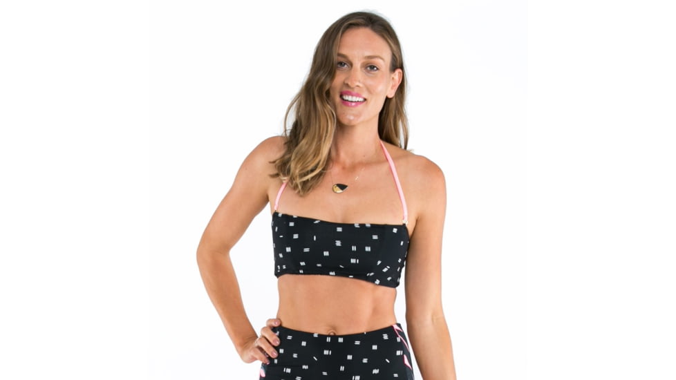 Carve Designs Sabelle Bandeau Top, Womens, Dash, XS, BTBB05-007-XS