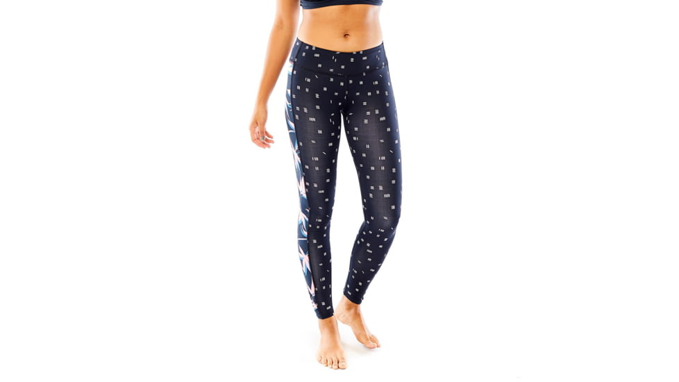 Carve Designs Salters Tight Pants, Womens, Dash with Flamingo Palms, XL, BBST72-007-XL