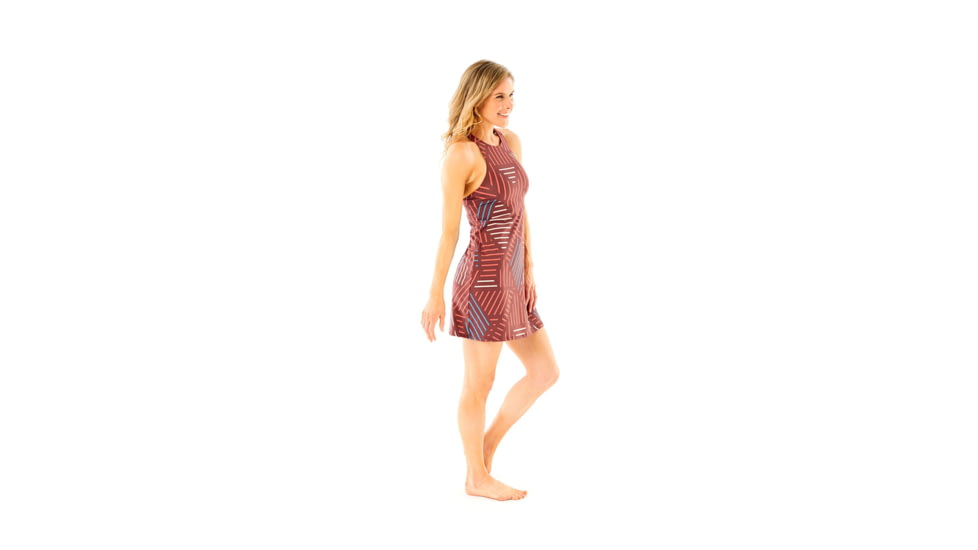 Carve Designs Sanitas Dress - Womens, Merlot Sol, Extra Small, DKSD25-643-XS