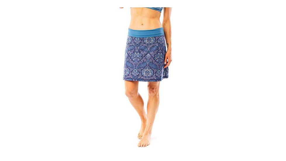Carve Designs Seaside Skirt, Indigo Paisley, MD, SKSS45-427-MD
