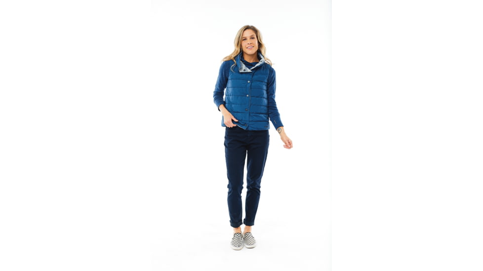 Carve Designs Silverton Reversible Vest - Womens, Dusk/Stone Shade, Extra Small, OWTB77-541-XS