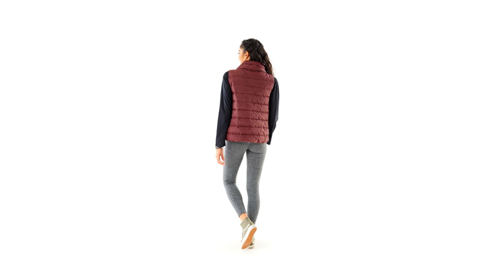 Carve Designs Silverton Reversible Vest - Womens, Merlot/Birch Sol, Extra Small, OWTB77-621-XS