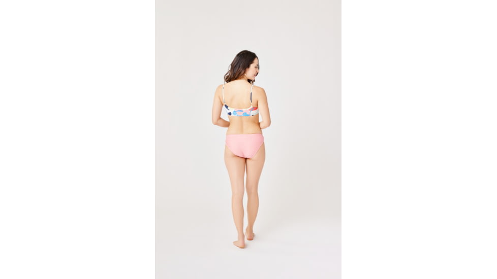 Carve Designs St. Barth Bikini Bottom - Womens, Grapefruit Texture, Small, BBST78-696-SM