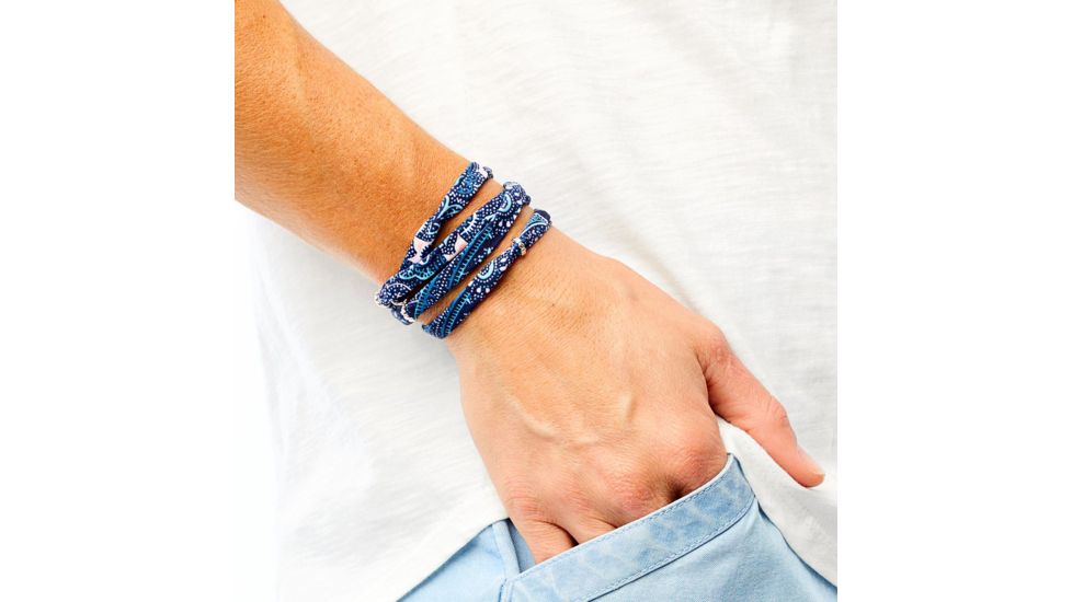 Carve Designs Water Bracelet, Indigo Paisley, OS, HTBC25-427-OS