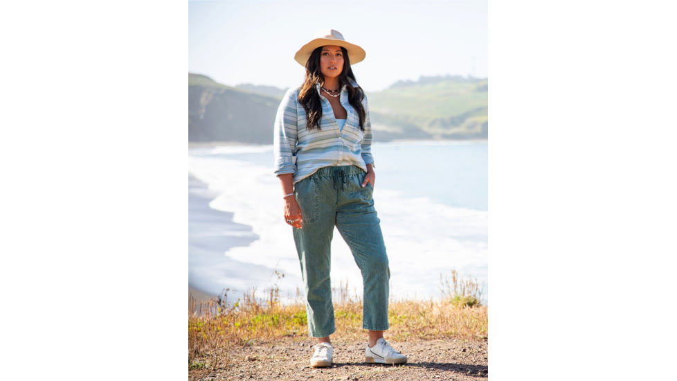 Carve Designs Zoe Twill Pant - Womens, Forest, Small, PTCG10-326-SM