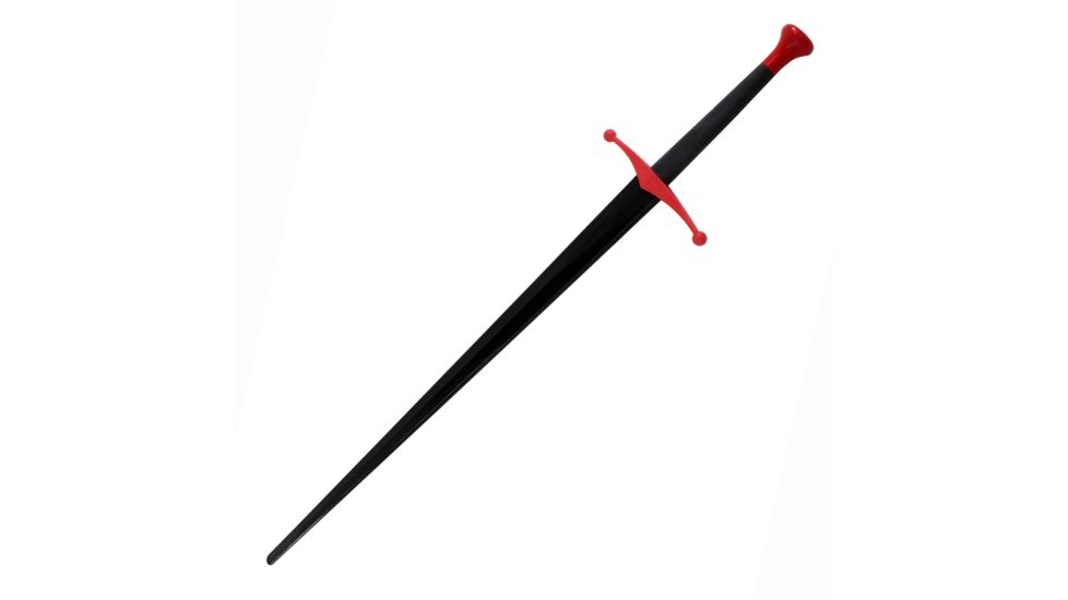 Cas Hanwei Synth Sprrng Longsword-Blk Bld,Red Hilt PR9411