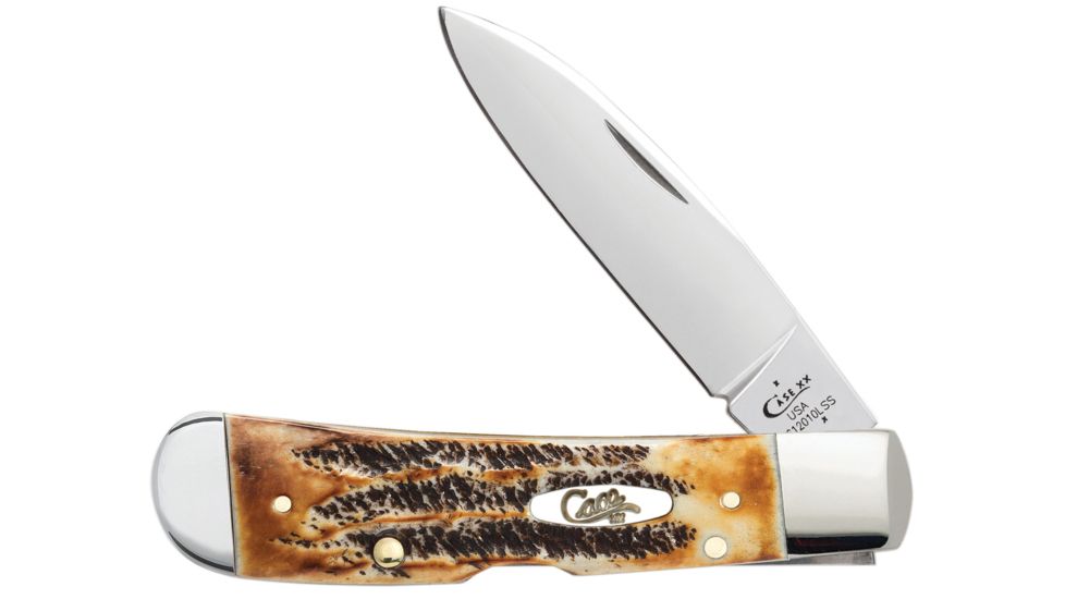 Case 6.5 BoneStag Tribal Lock Folding Blade, TB6.512010L SS, 65312