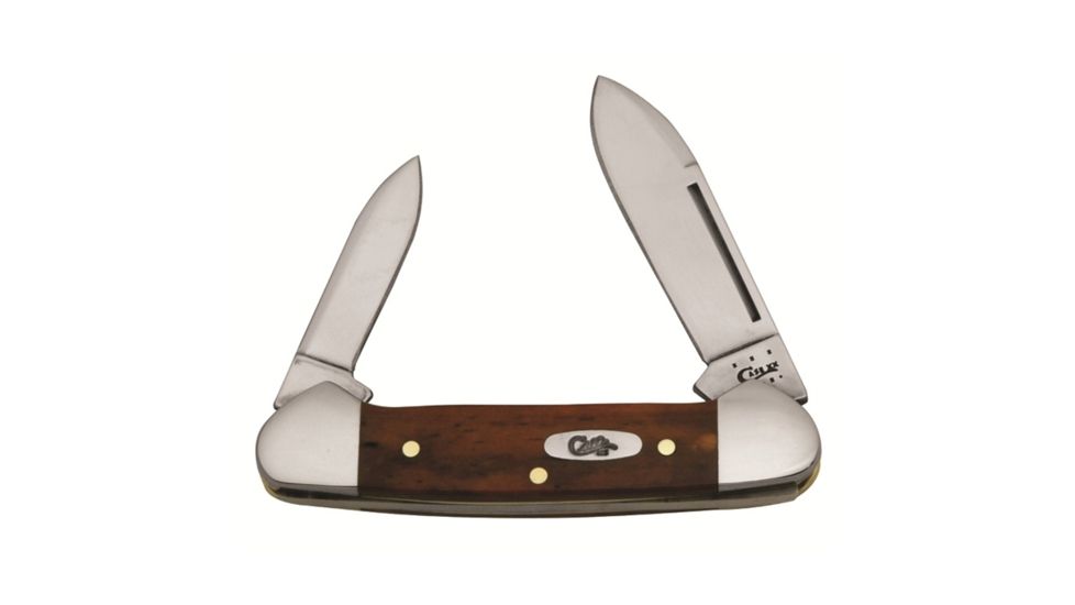 Case 62132 SS Smooth Chestnut Bone Baby Butterbean Folding Knife,2.75in closed 28708