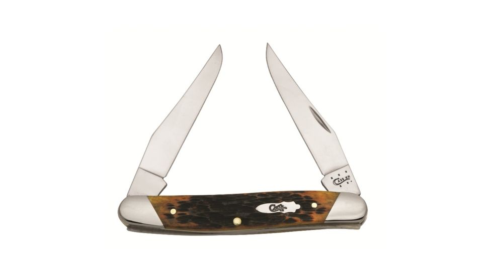 Case Autumn Bone Muskrat Folding Knife,3.875in closed 51380