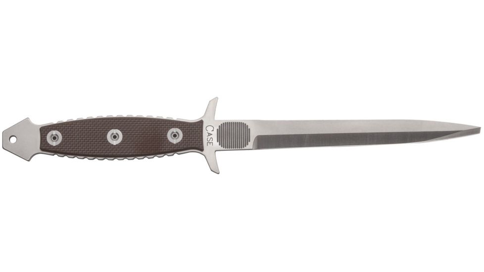 Case BESH Wedge Fixed Blade Knife, Earth Brown G-10, 1015-6 1/2 SS, 21945
