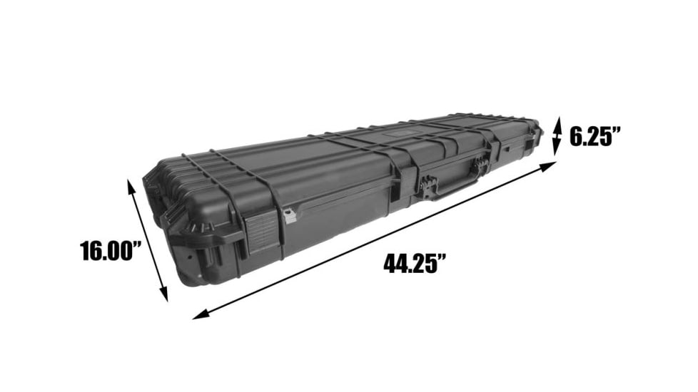 Case Club AR15 Pro Rifle Case, Black, Medium, CC6063HXYWAR15PRO