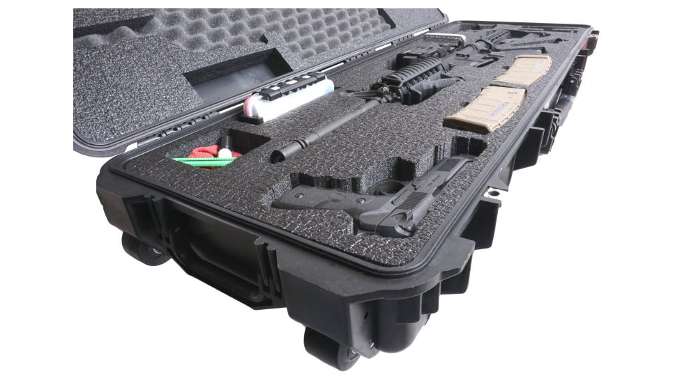 Case Club AR15 Pro Rifle Case, Black, Medium, CC6063HXYWAR15PRO