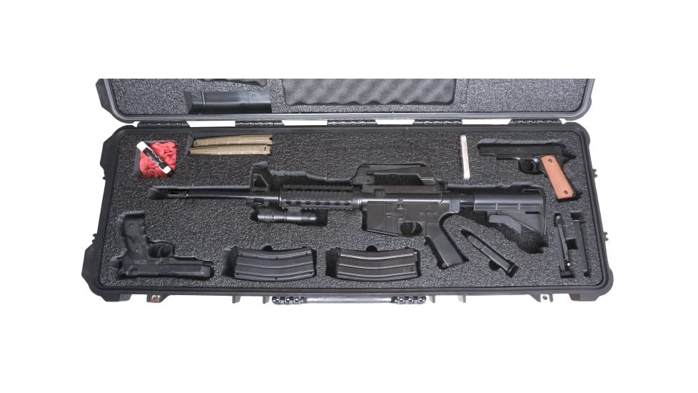 Case Club AR15 Pro Rifle Case, Black, Medium, CC6063HXYWAR15PRO