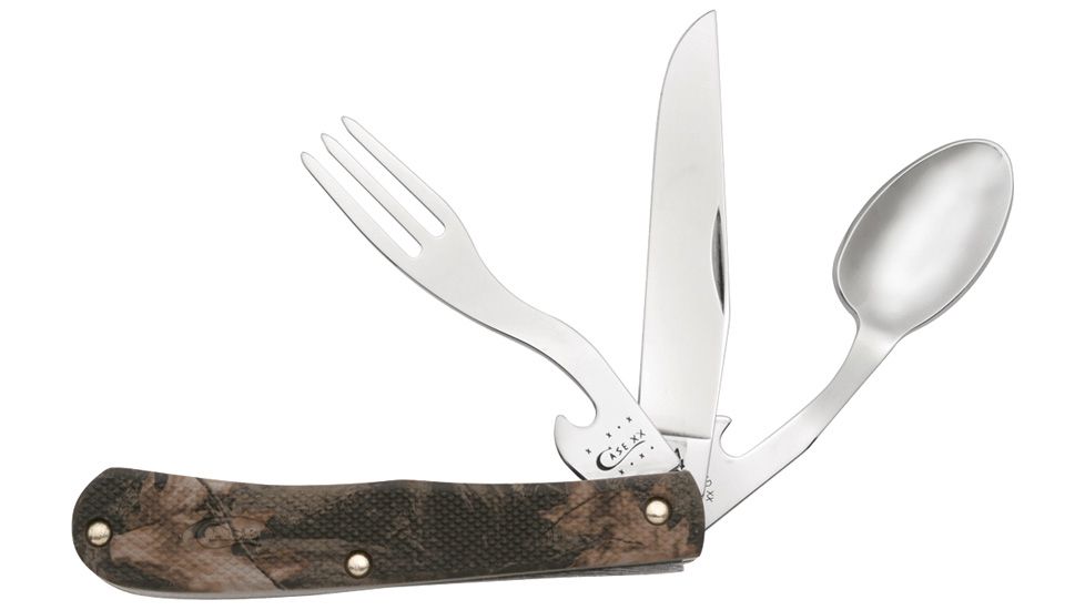 Case Hobo Clip Folding Blade, Fork and Spoon CA18339
