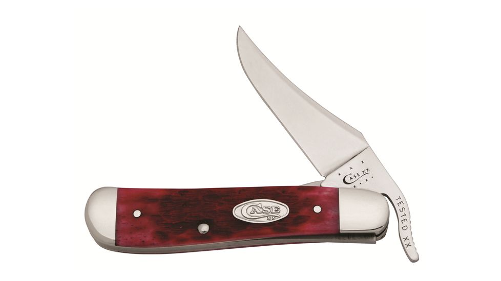 Case Magenta Bone RussLock Blade, Magenta, 4 1/4 in. 60428