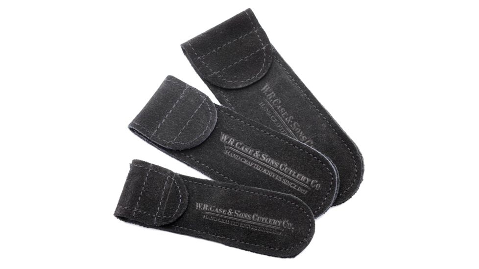 Case Medium Velvet Knife Pouch,Black,Pack of 5 09067
