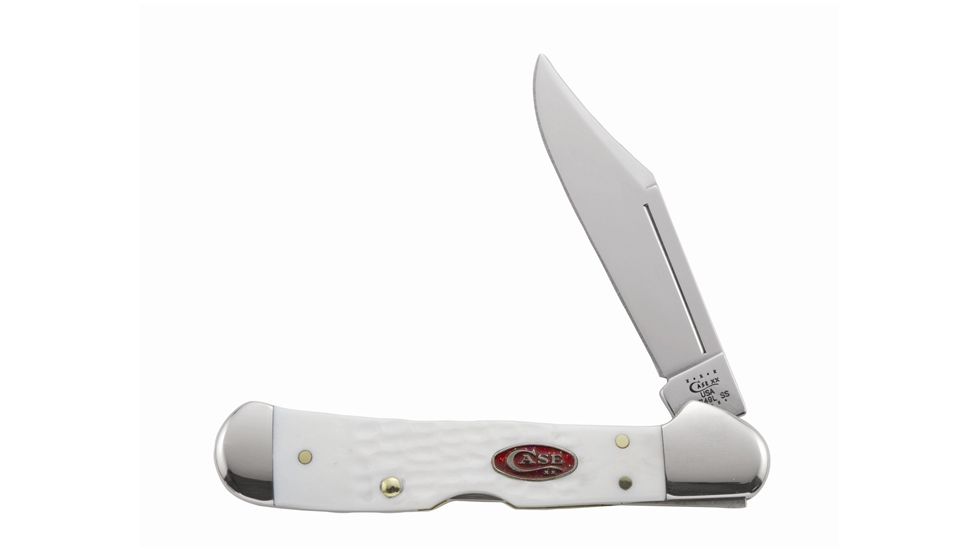 Case Sparxx Small Clip Blade, White, 3 5/8 in. 60185